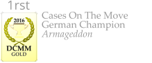 Cases On The Move German Champion Armageddon    2016  DCMM  GOLD 1rst