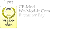 CE-Mod We-Mod-It.Com Buccaneer Bay   2014  WE-MOD-IT GOLD 1rst
