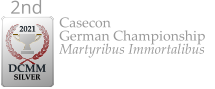 Casecon German Championship Martyribus Immortalibus  2021  DCMM  SILVER 2nd