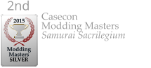 Casecon Modding Masters Samurai Sacrilegium  2015   Modding Masters  SILVER 2nd