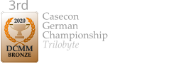 2020  DCMM  BRONZE 3rd  Casecon German Championship Trilobyte