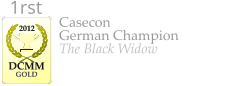 Casecon German Champion The Black Widow    2012  DCMM  GOLD 1rst